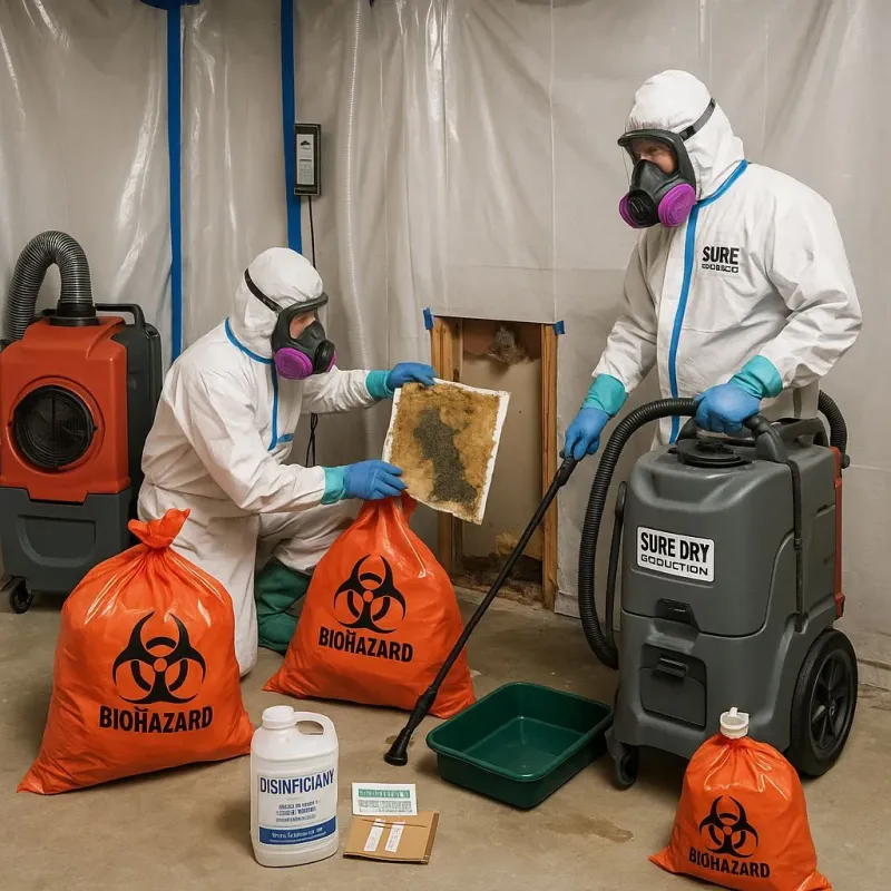 Contaminated Water Handling Protocols process in Mexia, TX