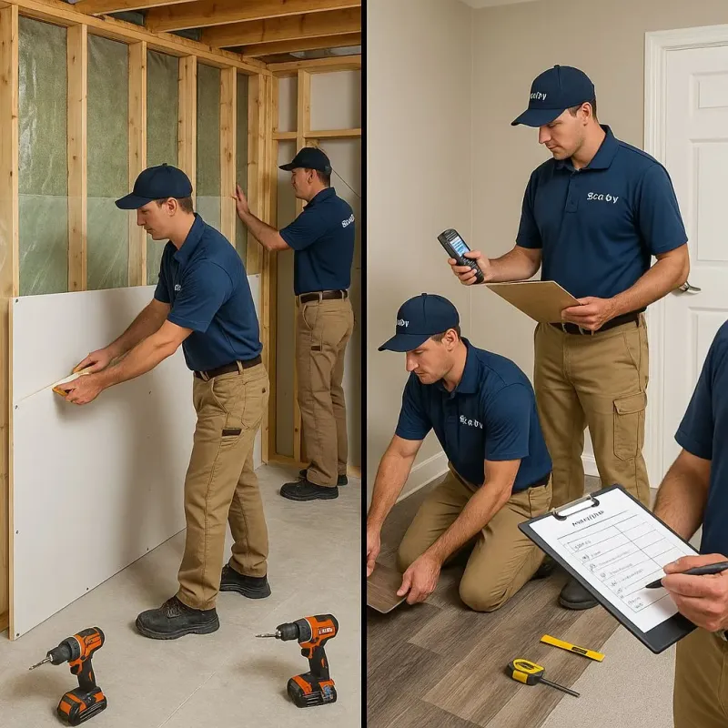 Repairs and Reconstruction process in Mexia, TX